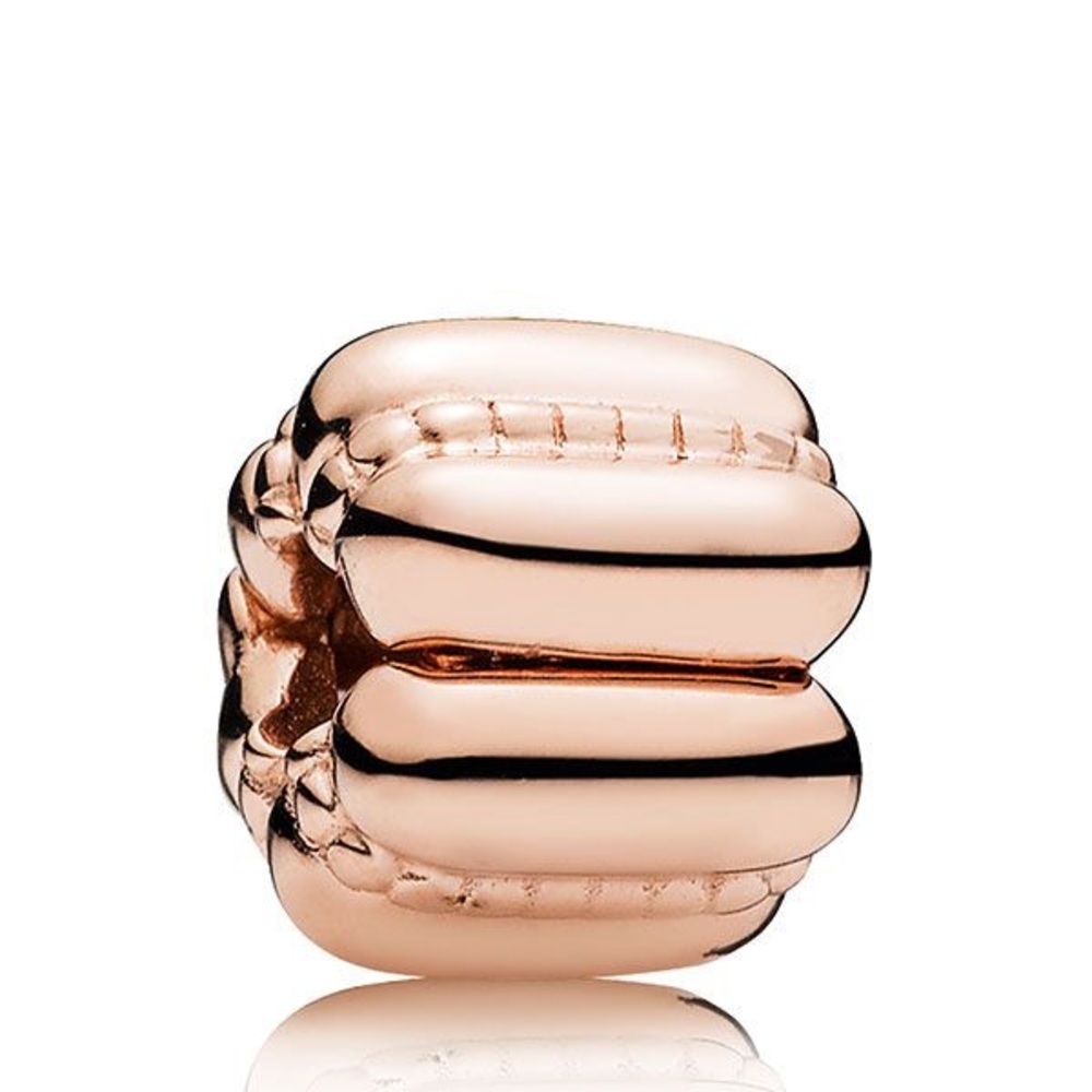 Pandora Rose • Dots and Ridges Clip Charm 🌹✨